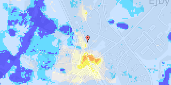 Ekstrem regn på Solvænget 6