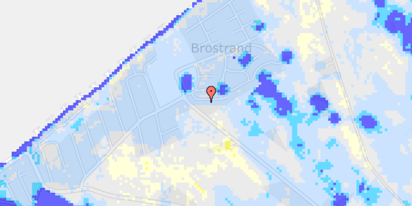 Ekstrem regn på Strandgårdsvej 51