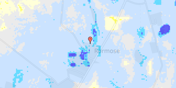 Ekstrem regn på Tanderupvej 83