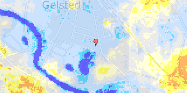 Ekstrem regn på Toftevangen 49