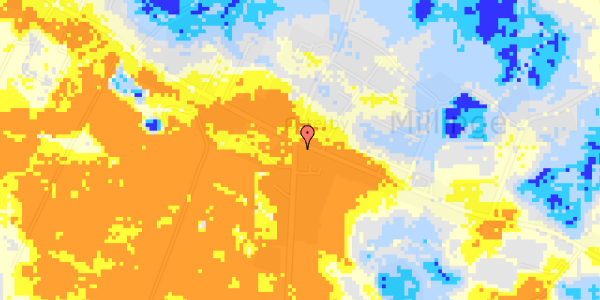 Ekstrem regn på Assensvej 228