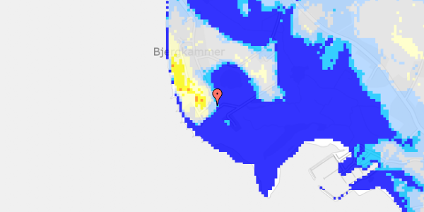 Ekstrem regn på Bjerghammer 9