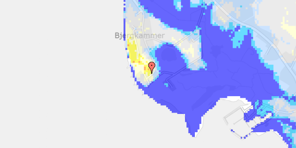 Ekstrem regn på Bjerghammer 18