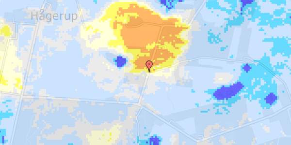 Ekstrem regn på Blidegnsvej 12