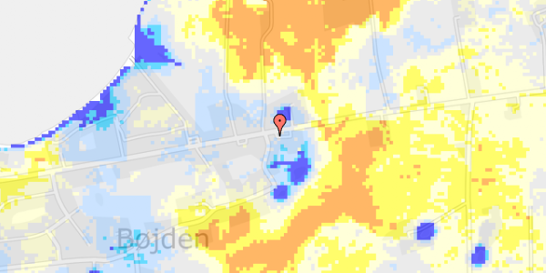 Ekstrem regn på Bøjdenlandevej 1