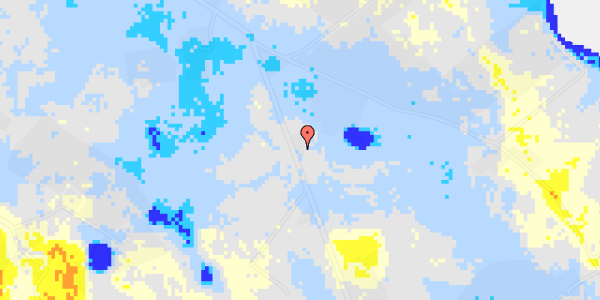 Ekstrem regn på Dyreborgskovvej 1