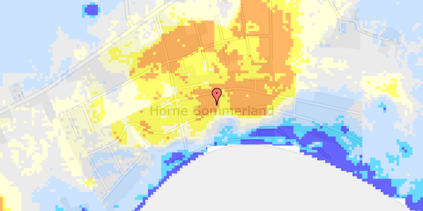 Ekstrem regn på Egholmvej 11