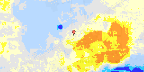 Ekstrem regn på Egsgyden 35