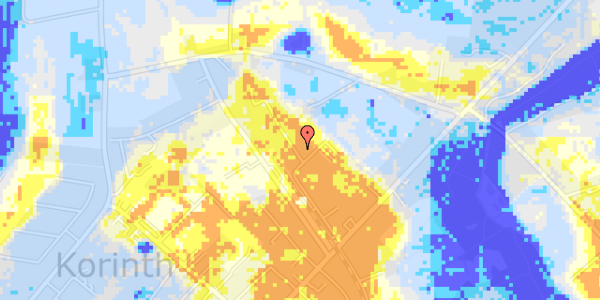 Ekstrem regn på Flidsager 2