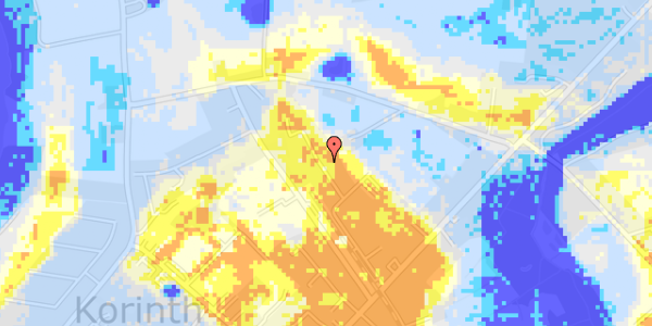 Ekstrem regn på Flidsager 6