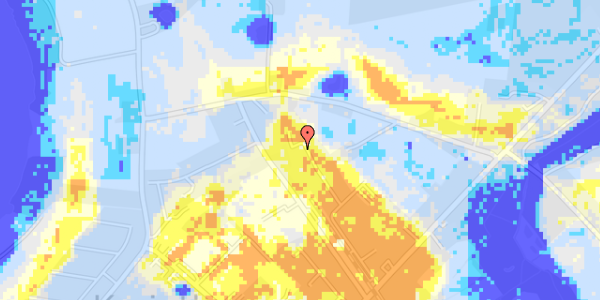 Ekstrem regn på Flidsager 17