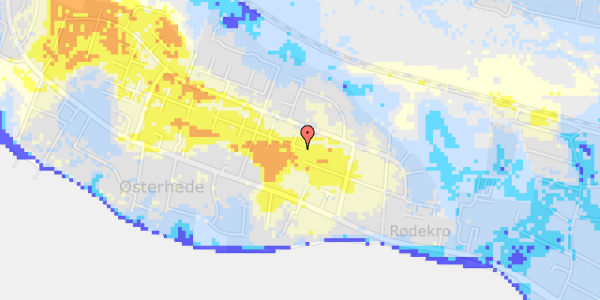 Ekstrem regn på Gyntelsbjerg 16