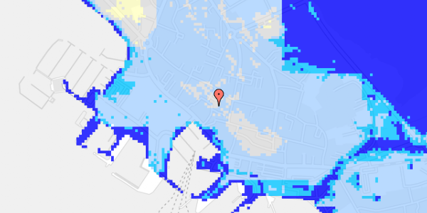 Ekstrem regn på Havnegade 18