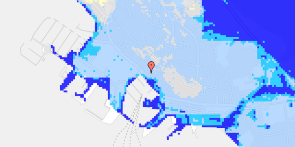 Ekstrem regn på Havnegade 20A, 2. tv