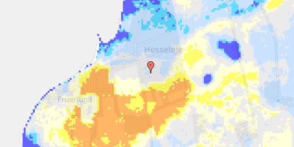 Ekstrem regn på Hesseløjevej 6