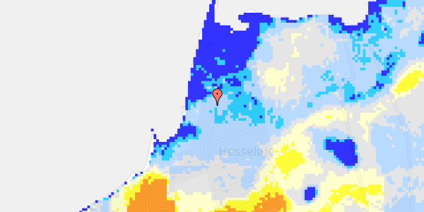 Ekstrem regn på Hesseløjevej 25