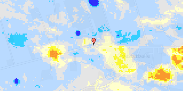 Ekstrem regn på Hornelandevej 92