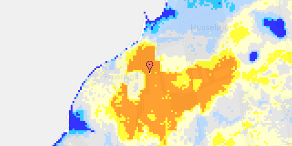 Ekstrem regn på Horsehoved 37