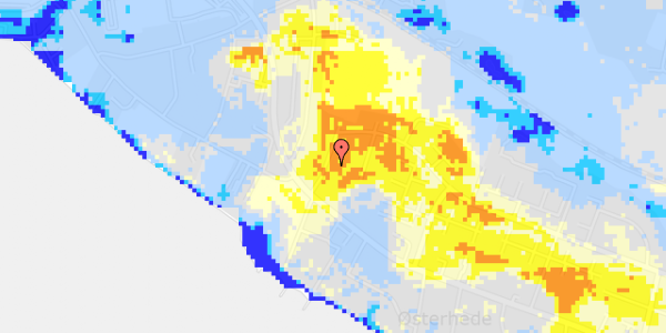 Ekstrem regn på Hyrdehøj 8