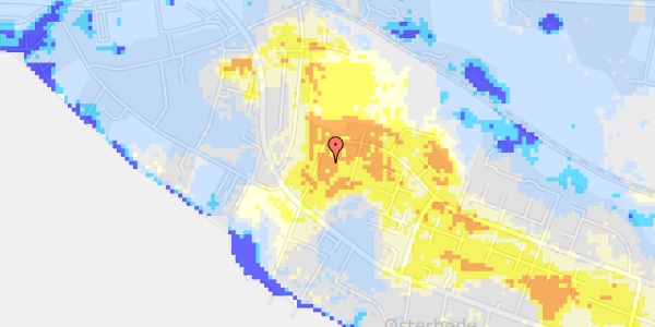 Ekstrem regn på Hyrdehøj 12