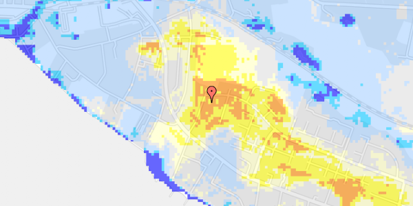 Ekstrem regn på Hyrdehøj 14