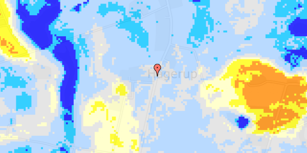 Ekstrem regn på Hågerupvej 37