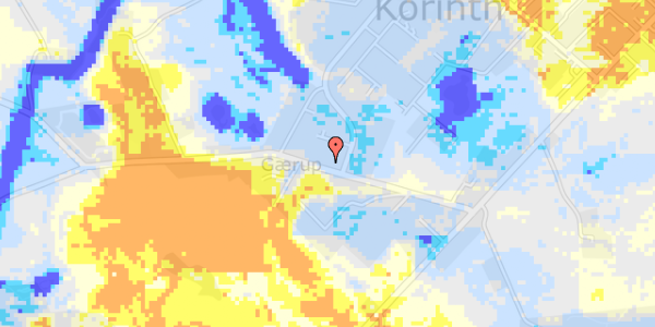 Ekstrem regn på Immerkærvej 2C