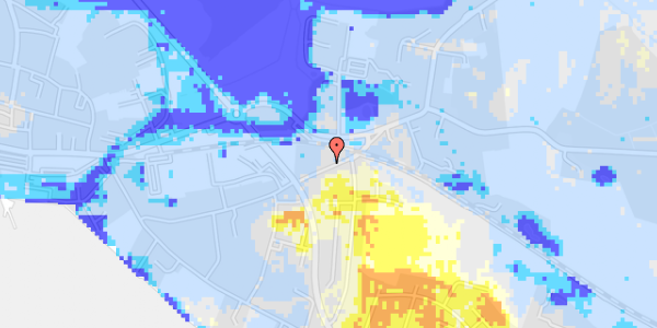 Ekstrem regn på Kalekovej 31