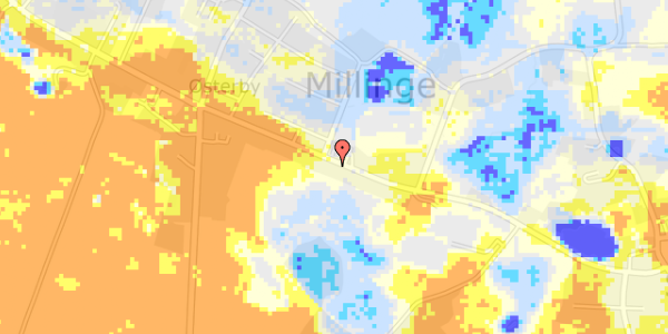 Ekstrem regn på Kirkegyden 24