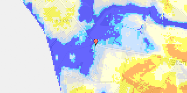 Ekstrem regn på Klintholmvej 2