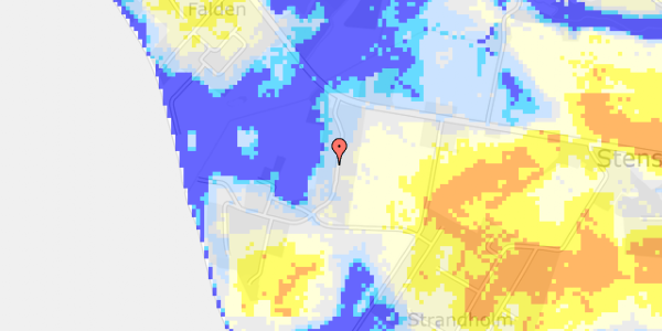 Ekstrem regn på Klintholmvej 18