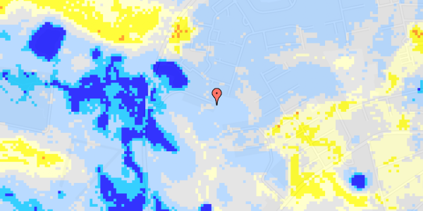 Ekstrem regn på Kløvermarken 8