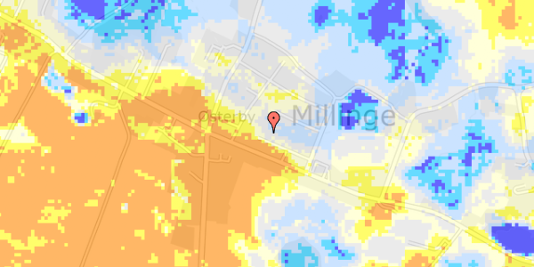 Ekstrem regn på Lindegårdsvej 5