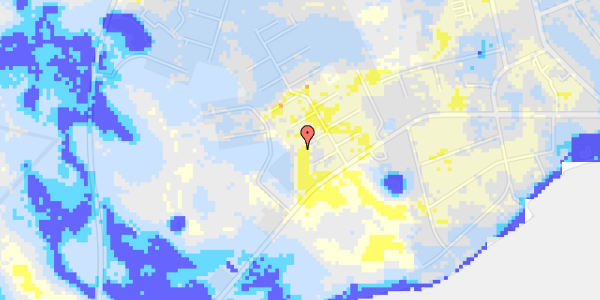 Ekstrem regn på Margrethevang 17