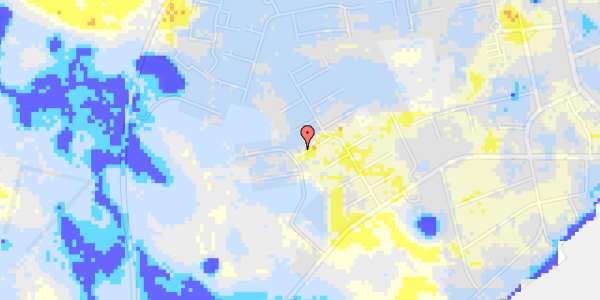 Ekstrem regn på Margrethevang 43