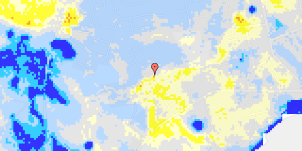 Ekstrem regn på Margrethevang 46