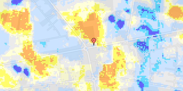 Ekstrem regn på Nyborgvej 43