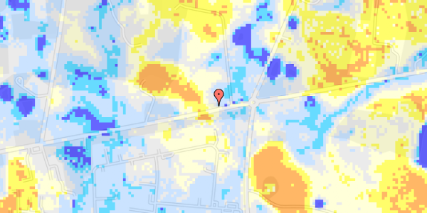 Ekstrem regn på Nyborgvej 85