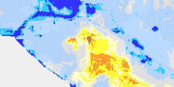 Ekstrem regn på Parkvej 23