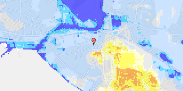 Ekstrem regn på Priorensgade 67A