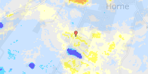 Ekstrem regn på Præstegårdsgyden 27