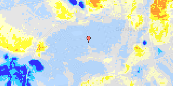 Ekstrem regn på P. U. Bruuns Vej 19