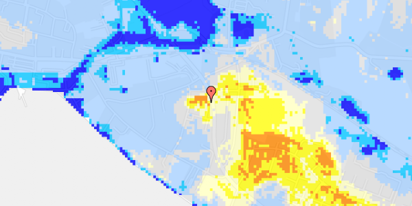 Ekstrem regn på Ringparken 1, 1. mf