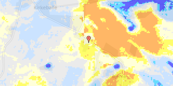 Ekstrem regn på Sinebjergvej 14