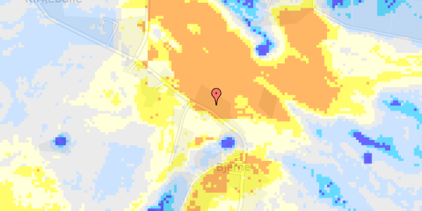 Ekstrem regn på Sinebjergvej 23