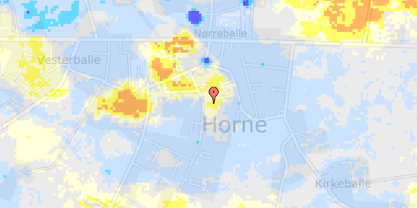 Ekstrem regn på Skolevej 5