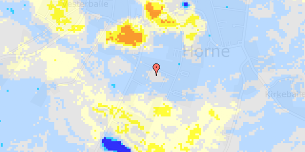 Ekstrem regn på Skolevej 32