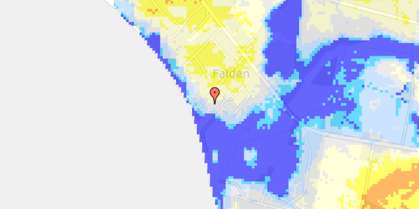 Ekstrem regn på Strandgyden 15