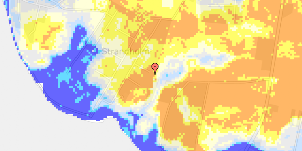 Ekstrem regn på Strandholmen 53A