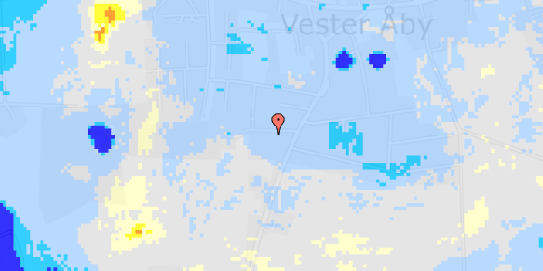 Ekstrem regn på Svelmøgårdsvej 3